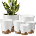 Indoor Self Watering Planters by AFamilyofGardenLovers