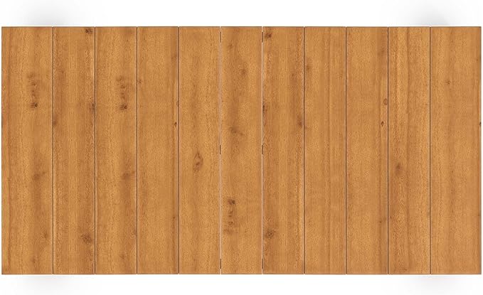 Modway Tahoe Acacia Wood Rectangular Outdoor Patio Coffee Table in Natural - Image 6