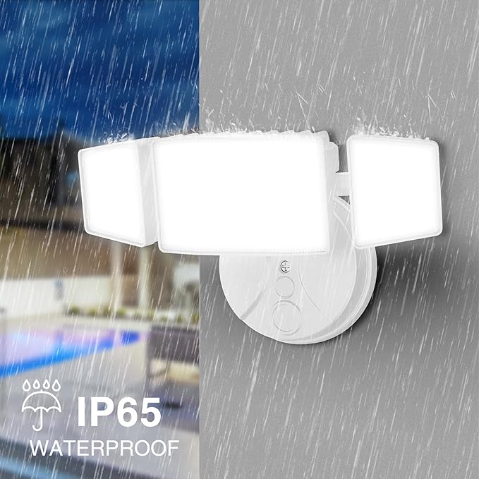 Onforu 75W Flood Lights Outdoor, 7000LM Brightness Security Lights Switch - Image 6