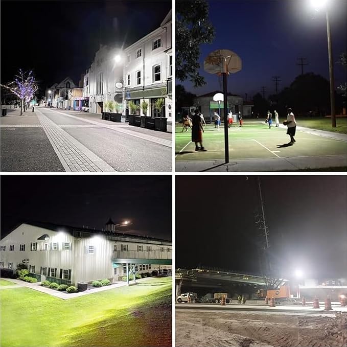 Olafus 2 Pack 200W LED Flood Light Outdoor, 18000LM Super Bright IP66 - Image 8
