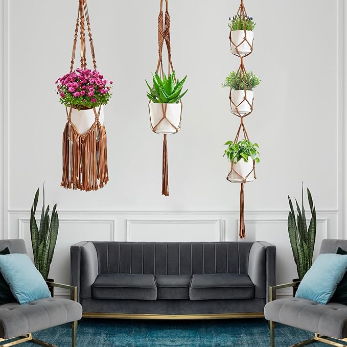 Macrame Plant Hangers - Image 4