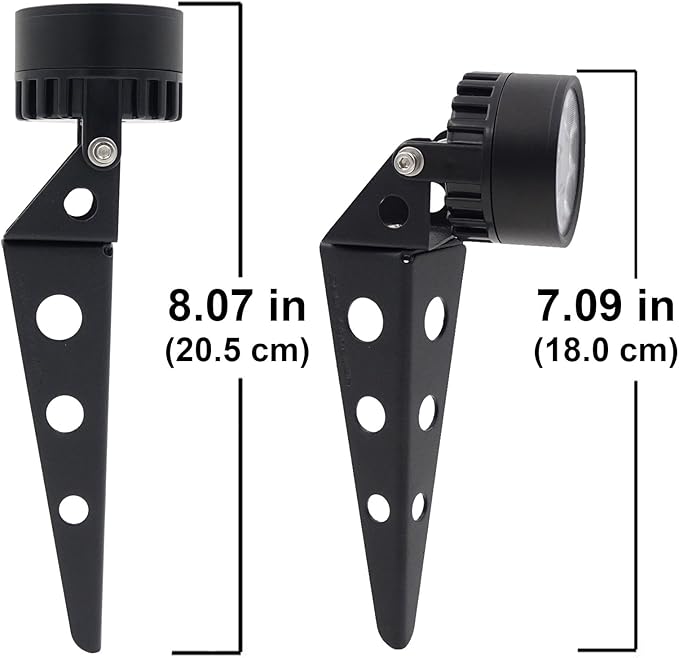 Legacy Mini 50X Twin Solar-Powered Spot Lights LED Spotlight Flag Pole Light - Image 3