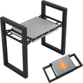 Garden Kneeler and Seat Heavy Duty 500lbs, Anti-Tip Gardening Stools by Unknown