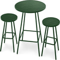 Best Choice Products 3-Piece Patio Dining Set, Bar Height, Outdoor Bistro Set by BestChoiceProducts
