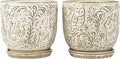 Decorative Ceramic Planter Pot by Claybourne