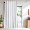 NICETOWN 100% Blackout Sliding Door Curtains 95 inches Long, Grommet Thermal by NICETOWN