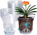 MIXC 12 Packs 6.5 Inch Self Watering Pots by MIXC