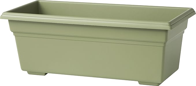 Root & Vessel 16240 24" Flowerbox Sage by Novelty