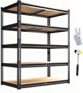 Garage Storage Shelves 72'', 2400 LBS Garage Shelving Units, Storage Shelves by Unknown