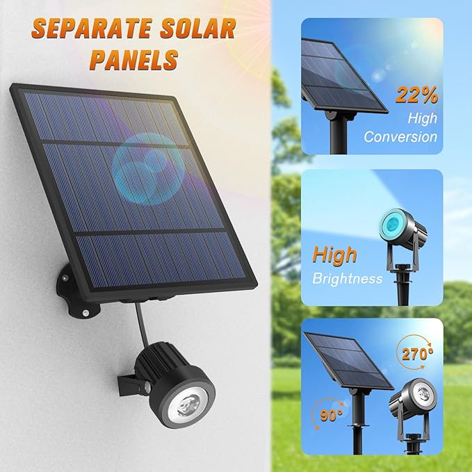 APONUO Solar Spot Lights - Image 5