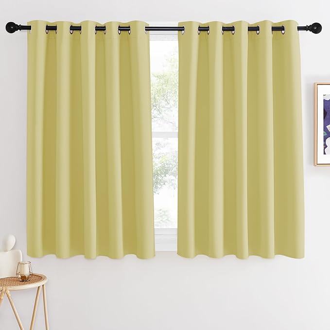 NICETOWN Blackout Curtains 54 Inches Long, Thermal Insulated Room Darkening by NICETOWN