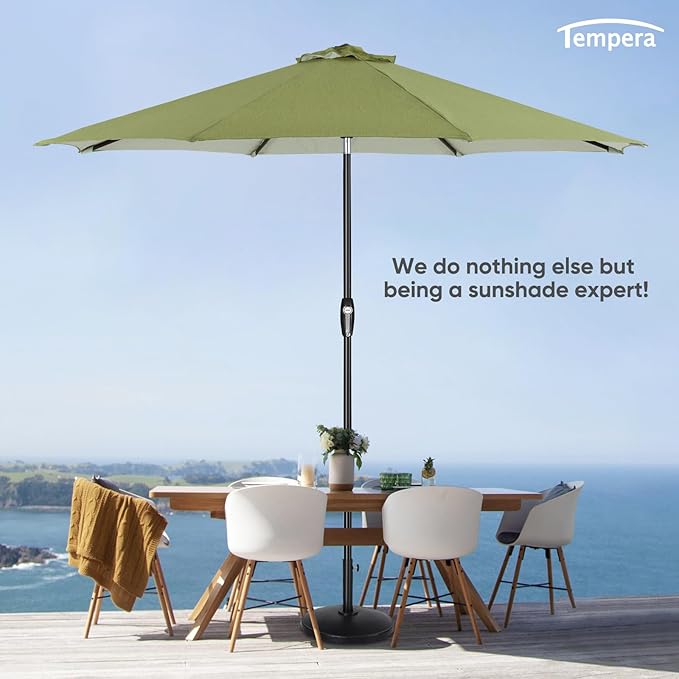 Tempera Patio Market Outdoor Table Umbrella - Image 7