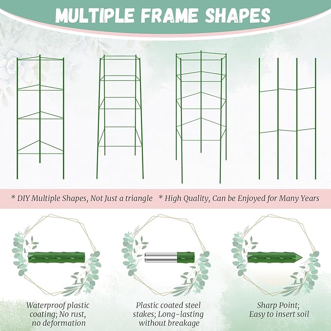 Legigo 2-Pack Tomato Cage for Garden Plant Support - Image 5