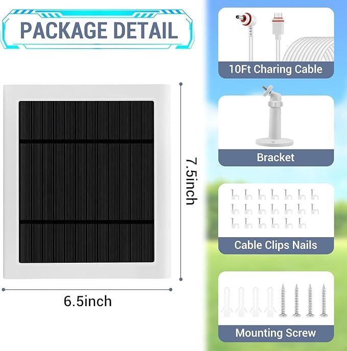 Solar Panel Outdoor for Ring - Image 7