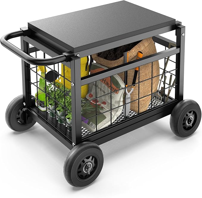 FLINTER Rolling Garden Work Seat by FlinterOfficial