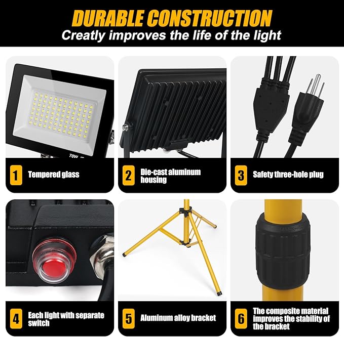 21000Lumen LED Work Lights - Image 4
