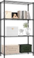 1000 lbs 4 Tier Shelf Metal Storage Shelves Shelving Wire Rack Heavy Duty by MEIGAOPLASTICANDMETALHKCOLIMITED