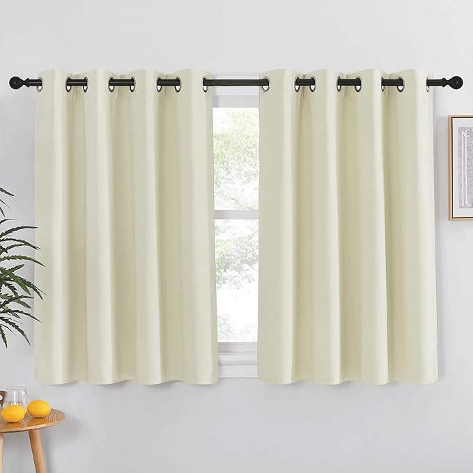 NICETOWN Bedroom Short Blackout Curtain 54 inches Long by NICETOWN