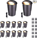 In Ground Well Lights 2700K - 12V Wired One Directional Inground Fixture by Varmtalys