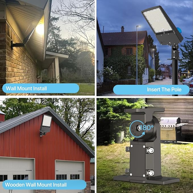 HYPERLITE Led Parking Lot Lights Outdoor 300W - Image 7