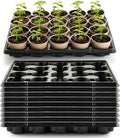 20 Cell Plant Trays for Carrying 3 inch Round Nursery Pots, Sturdy Plastic by RooTrimmer