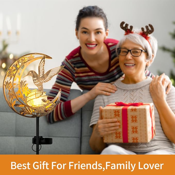 Solar Hummingbird Lights Outdoor Decor - Image 7