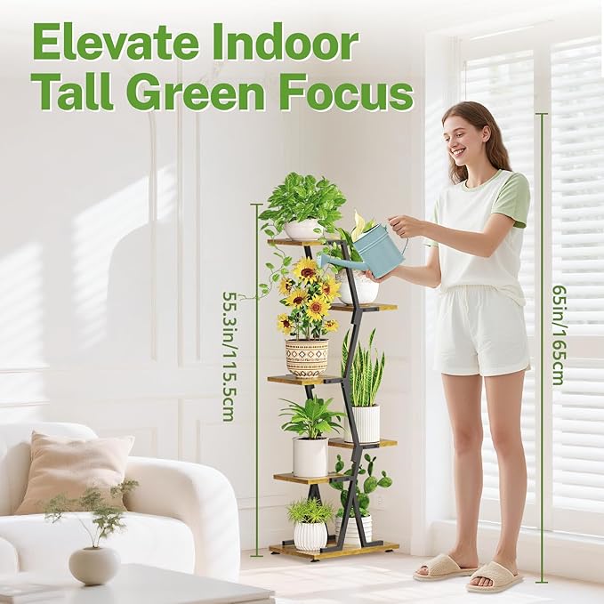 iDavosic.ly 5 Tier Indoor Plant Stand - Image 7