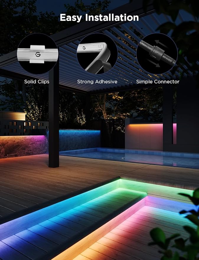 Govee Outdoor LED Strip Lights RGBIC - Image 5