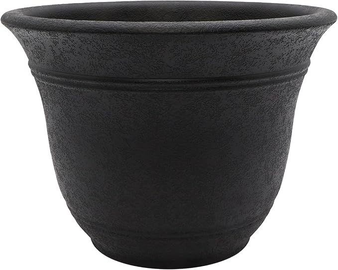 The HC Companies Sierra Round Self-Watering Pot by TheHCCompanies