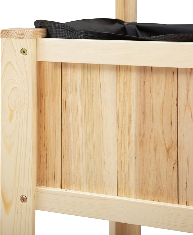Outsunny 47'' Wooden Raised Garden Bed - Image 6