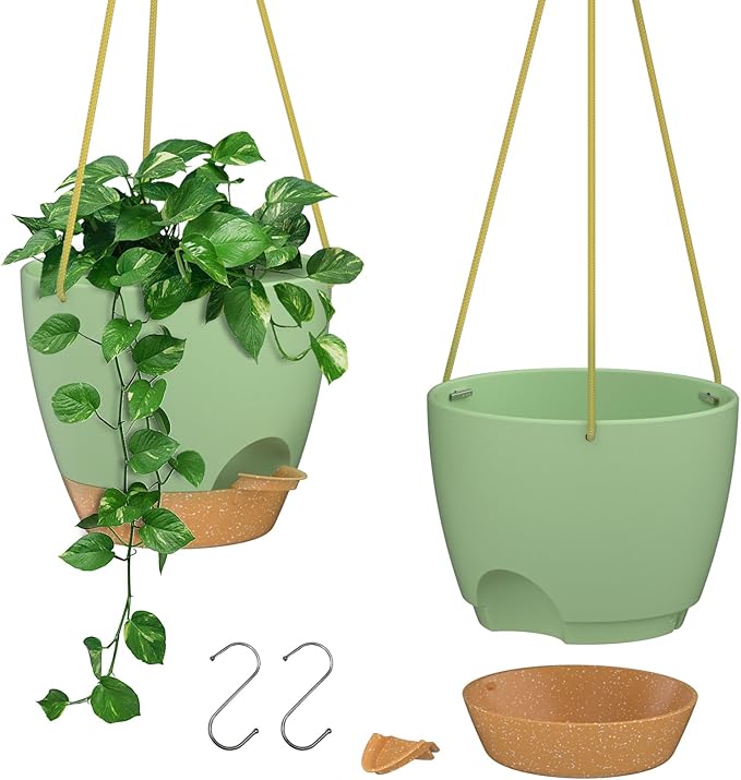 ZMTECH 6.5 Inch Hanging Planters by HighQualityGardeningTools