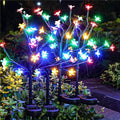 Solar Garden Lights Outdoor, Solar Lights Outdoor Decorative Waterproof by IUEECEN