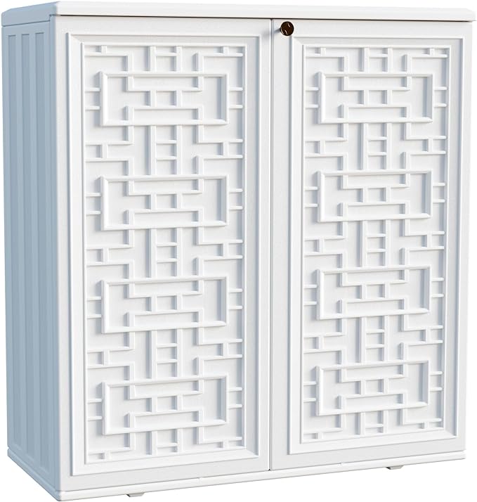 Indoor Outdoor Storage Cabinet Waterproof by Mrosaa