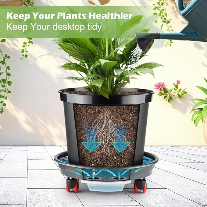 3-Pack Jumbo 15.7 Inch Planters - Image 2