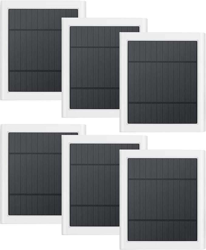 Solar Panel Outdoor for Ring Cameras Spotlight Cam Plus/Pro Stick Up Cam/Pro by Fehuatenda