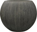 11.8" H X 14.5" D Round Plastic Planter by UPPERSTONELIVING