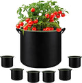 6-Pack 10 Gallon Grow Bags - 300G Heavy Duty Aeration Fabric Pots by SouilGoal