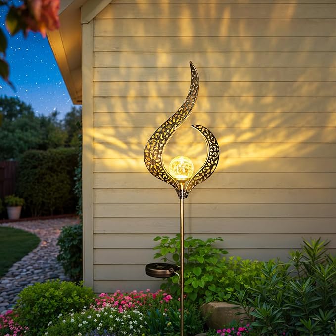 HOMEIMPRO Outdoor Solar Garden Lights Waterproof, Gifts - Image 4