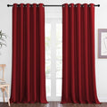 NICETOWN Sliding Door Window Treatment Blackout Patio Door Curtain Panels by NICETOWN