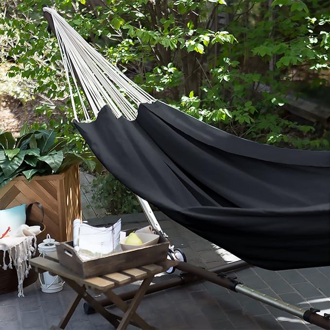ANYOO Cotton Hammock Portable Camping Hammocks - Image 7