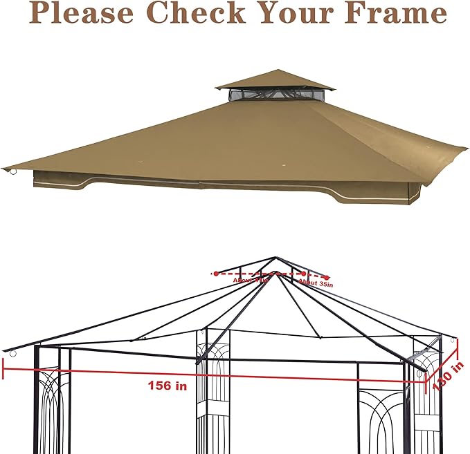 SCOCANOPY Replacement Gazebo Canopy - Image 4