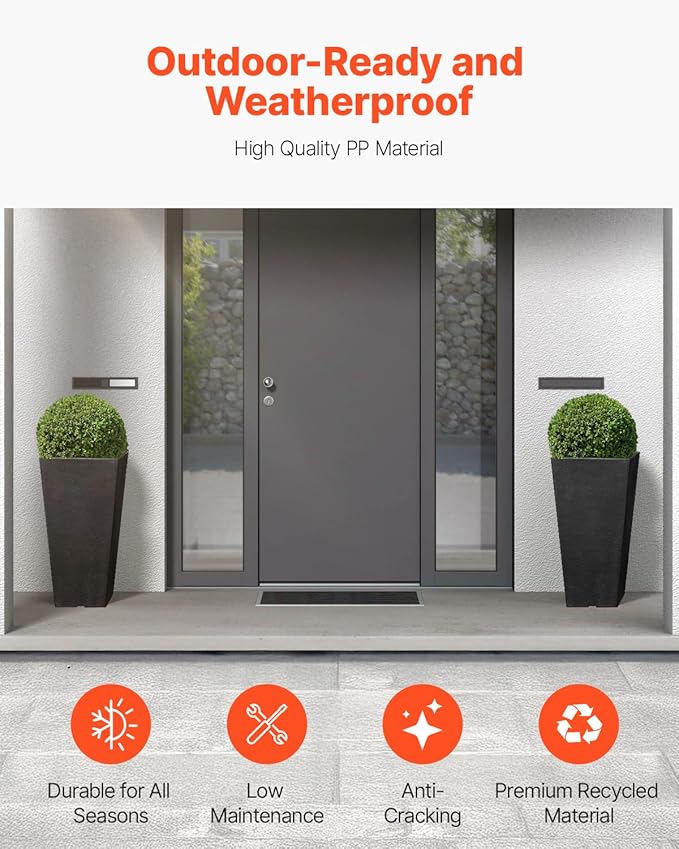 VEVOR Set of 2 Tall Outdoor Planters 22inch, Large Planters - Image 3