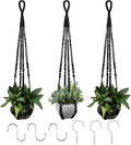 RIFNY Macrame Plant Hanger for 5 to 10 Inch Plant Pots, 35 Inch Indoor Handmade by RIFNY