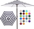 JEAREY 7.5FT Patio Umbrella Outdoor Market Umbrella by JEAREYOutdoorsCollection