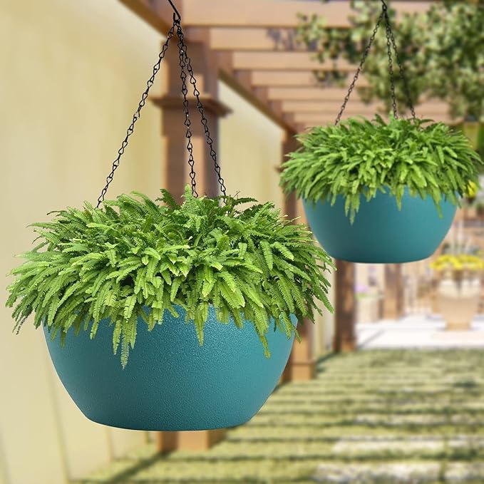 13 inch Large Hanging Planters Plant Pots - Image 5