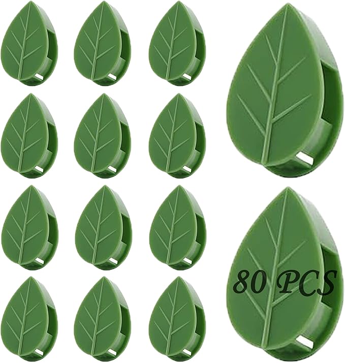 Plant Climbing Wall Fixture Clips, Traction Support Holder, Invisible Leaf Clips by Beyoslf