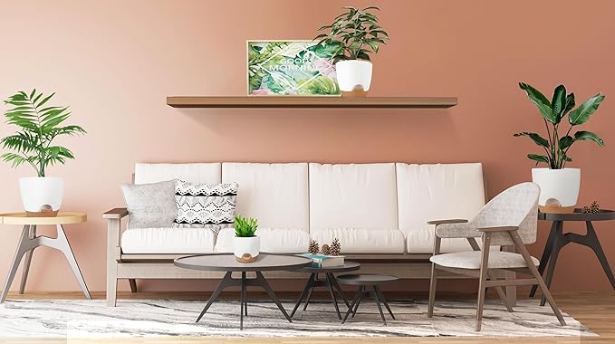 Self Watering Planters with Drainage Holes Reservoir, Nursery Planting Pot - Image 8