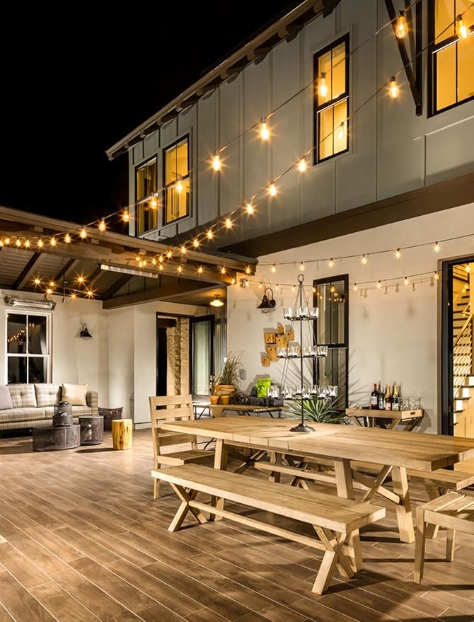 75FT Outdoor String Lights, Patio Lights - Image 6
