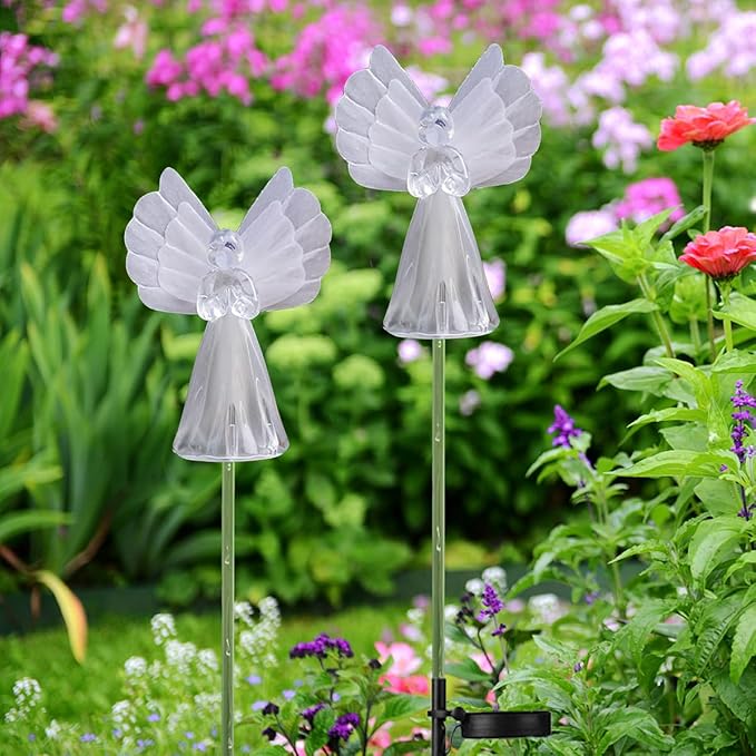 Solar Angel Lights Outdoor Decor - Image 5