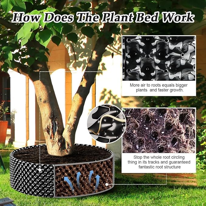 Air Pruning Containers 60 Gallon 2P New Plastic Nursery Pot Fruit Vegetable - Image 3